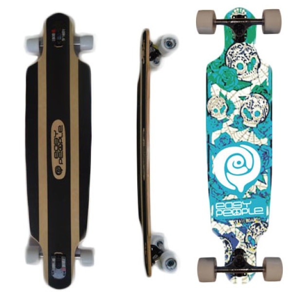 Easy People Longboards Drop Through Lowrider Longboard Complete DT-0-Day
