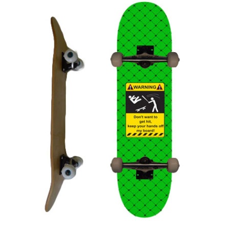 Easy People Skateboards SB-1 Complete Skateboard Decks-Green-Hit
