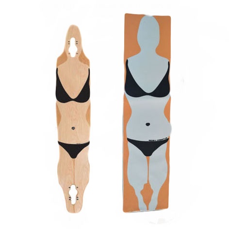 Easy People Longboards EP Custom Grip Tape For Longboard Decks Bikini