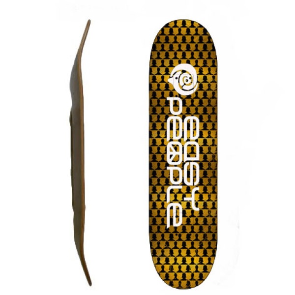 Easy People Skateboards SB-2 Gold Guess Who Skateboard Deck