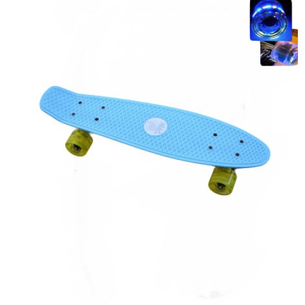 Easy People Skateboards Sharky Complete Skateboard Baby Blue