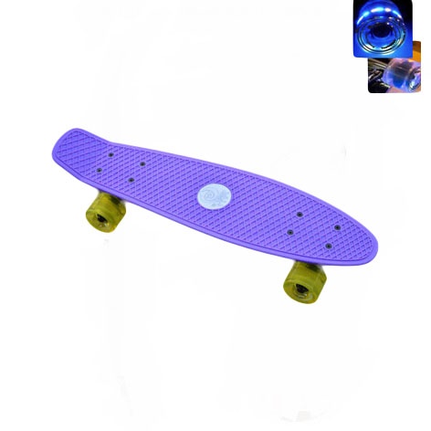 Easy People Skateboards Sharky Complete Skateboard Purple