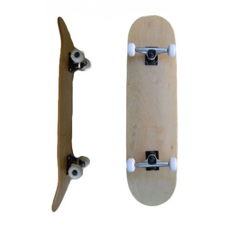 Easy People Complete Skateboards Blank Deck SB-1 Semi Pro Natural