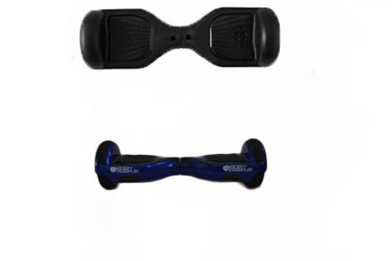 Hoverboard Blue With Black Silicone Case