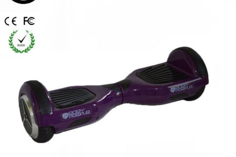 Easy People Hoverboard Purple Two Wheel Self Balancing Motorized Scooter