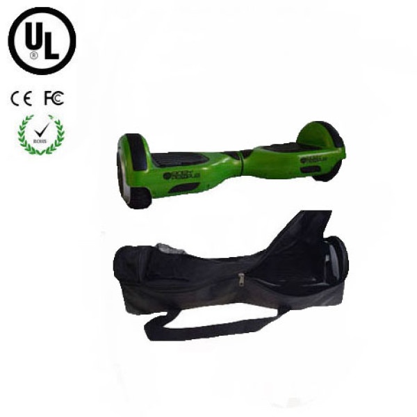 Easy People Hoverboard Green Two Wheel Self Balancing Motorized Scooter with Bag